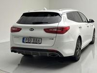 Begagnad Kia Optima GT-Line 141 HK (103 kW) 2017 Vit Kombi