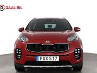 Begagnad Kia Sportage GT-Line 177 HK (130 kW) 2017 Röd SUV