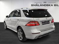 Begagnad Mercedes ML350 AMG line 258 HK (189 kW) 2012 Vit SUV