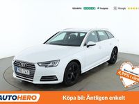 Begagnad Audi A4 Sport 151 HK (111 kW) 2017 Vit Kombi