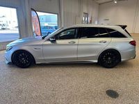 Begagnad Mercedes C63 AMG AMG 476 HK (350 kW) 2017 Silver Kombi