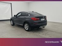 begagnad BMW X4 xDrive20d 190hk Backkamera Skinn Dragkrok 0.5l/mil