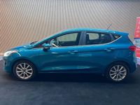 Begagnad Ford Fiesta Titanium 101 HK (74 kW) 2018 Blå Halvkombi