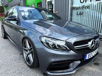 Begagnad Mercedes C63S AMG AMG 510 HK (375 kW) 2018 Mörkgrå (grå) Kombi