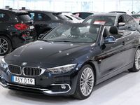 begagnad BMW 430 i Convertible Luxury Line Navi HUD Läder HiFi 252hk