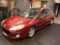 Begagnad Peugeot 407 136 HK (100 kW) 2005 Röd Kombi