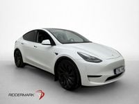 Begagnad Tesla Model Y Performance 392 kW (534 HK) 2023 Vit SUV