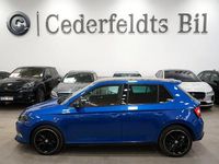 Begagnad Skoda Fabia Monte Carlo 90 HK (66 kW) 2016 Blå Halvkombi