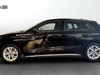 Begagnad Audi A3 Sportback Proline 150 HK (110 kW) 2022 Svart Halvkombi