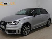 Begagnad Audi A1 Sportback S-Line 122 HK (89 kW) 2014 Silver Halvkombi