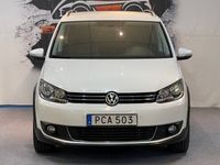 begagnad VW Touran Cross 1.4 TSI SPORT DSG AUTOMAT 7-SITS DRAG NY BESIKTAD NY