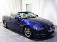 Begagnad BMW 330 Cabriolet Comfort Edition 245 HK (180 kW) 2012 Blå Cab