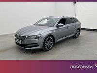 begagnad Skoda Superb iV Plug-in 218hk L&K Kamera Värmare Drag Canton