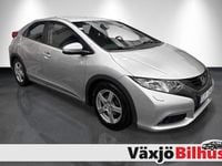 Begagnad Honda Civic Sport 120 HK (88 kW) 2013 Silver Halvkombi