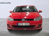 Begagnad VW Golf VII 105 HK (77 kW) 2013 Röd Halvkombi