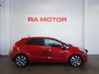 Begagnad Kia Rio 84 HK (61 kW) 2015 Röd Halvkombi