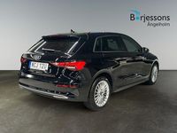 Begagnad Audi A3 Sportback Proline 150 HK (110 kW) 2022 Svart Halvkombi