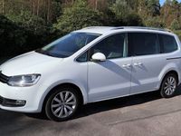 begagnad VW Sharan 2.0 TDI 177 hk DSG 7-sits Drag Värmare Navi