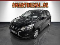 Begagnad Mitsubishi Space Star 80 HK (58 kW) 2020 Svart Halvkombi