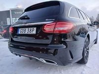 Begagnad Mercedes C220 AMG 194 HK (142 kW) 2020 Svart