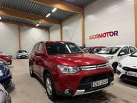 Begagnad Mitsubishi Outlander 150 HK (110 kW) 2014 Röd SUV