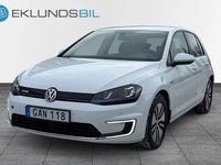 Begagnad VW e-Golf 85 kW (116 HK) 2014 Vit Halvkombi