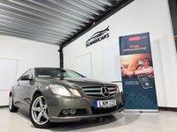 Begagnad Mercedes E220 170 HK (125 kW) 2010 Grå Sportkupé