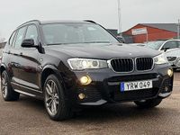 Begagnad BMW X3 M Sport 191 HK (140 kW) 2017 Svart SUV