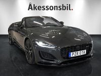 Begagnad Jaguar F-Type 301 HK (221 kW) 2023 Grå Cab