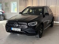 Begagnad Mercedes GLC300e AMG line 306 HK (225 kW) 2021 Svart