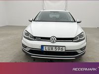 begagnad VW Golf Alltrack 4M 184hk Värm Cockpit Kamera Drag