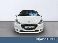 Begagnad Peugeot 208 Active 82 HK (60 kW) 2014 Vit Halvkombi