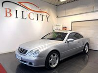 Begagnad Mercedes CL600 368 HK (270 kW) 2002 Ljusgrå (grå) Sportkupé