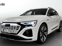 Begagnad Audi Q8 e-tron S-Line 300 kW (408 HK) 2023 Vit SUV