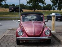 Begagnad VW Beetle Cabriolet 50 HK (36 kW) 1972 Röd Cab