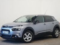 Begagnad Citroën C4 Cactus PureTech 110 HK (80 kW) 2018 Silver Halvkombi