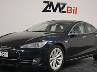 Begagnad Tesla Model S 386 kW (525 HK) 2015 Blå Halvkombi