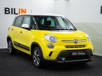 Begagnad Fiat 500L 120 HK (88 kW) 2014 Gul Minibuss