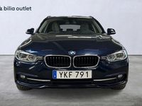 Begagnad BMW 320 Sport Line 190 HK (139 kW) 2017 Blå Kombi