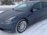 Begagnad Tesla Model 3 Long Range AWD 323 kW (440 HK) 2021 Midnight silver metallic (pmng) Sedan