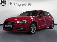 Begagnad Audi A3 150 HK (110 kW) 2013 Röd