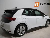 Begagnad VW ID.3 Pro Performance 150 kW (204 HK) 2021 Vit Halvkombi