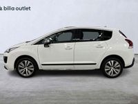 begagnad Peugeot 3008 1.6 HDi FAP 1.6 B-kam Pano Drag Navi 2014 Vit