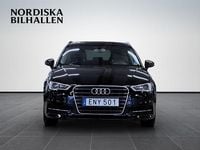 Begagnad Audi A3 Sportback Attraction 110 HK (80 kW) 2015 Svart Halvkombi