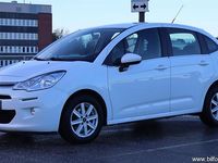 Begagnad Citroën C3 PureTech 82 HK (60 kW) 2016 Vit Halvkombi