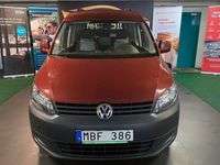 begagnad VW Caddy Life 5-Sits 2.0 EcoFuel 109hk Dragkrok