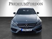 Begagnad Mercedes C220 AMG line 170 HK (125 kW) 2016 Grå Sedan