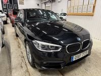 Begagnad BMW 116 Advantage 116 HK (85 kW) 2015 Svart Halvkombi