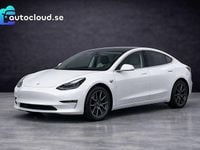 Begagnad Tesla Model 3 Long Range AWD 366 kW (498 HK) 2020 Vit Sedan