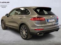 begagnad Porsche Cayenne Diesel TipTronic S 262HK 1 ägare Svensk såld Full servad 2015 Grå